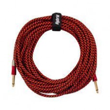 HYBRID RED J-J 10M WOVEN INTRUMENT CABLE 