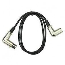 HYBRID RIGHT ANGLE XLR MALE - XLR FEMALE 5M