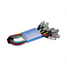 HYBRID XLR(F) - XLR(M) 1M DIFFERENT COLOUR (each)
